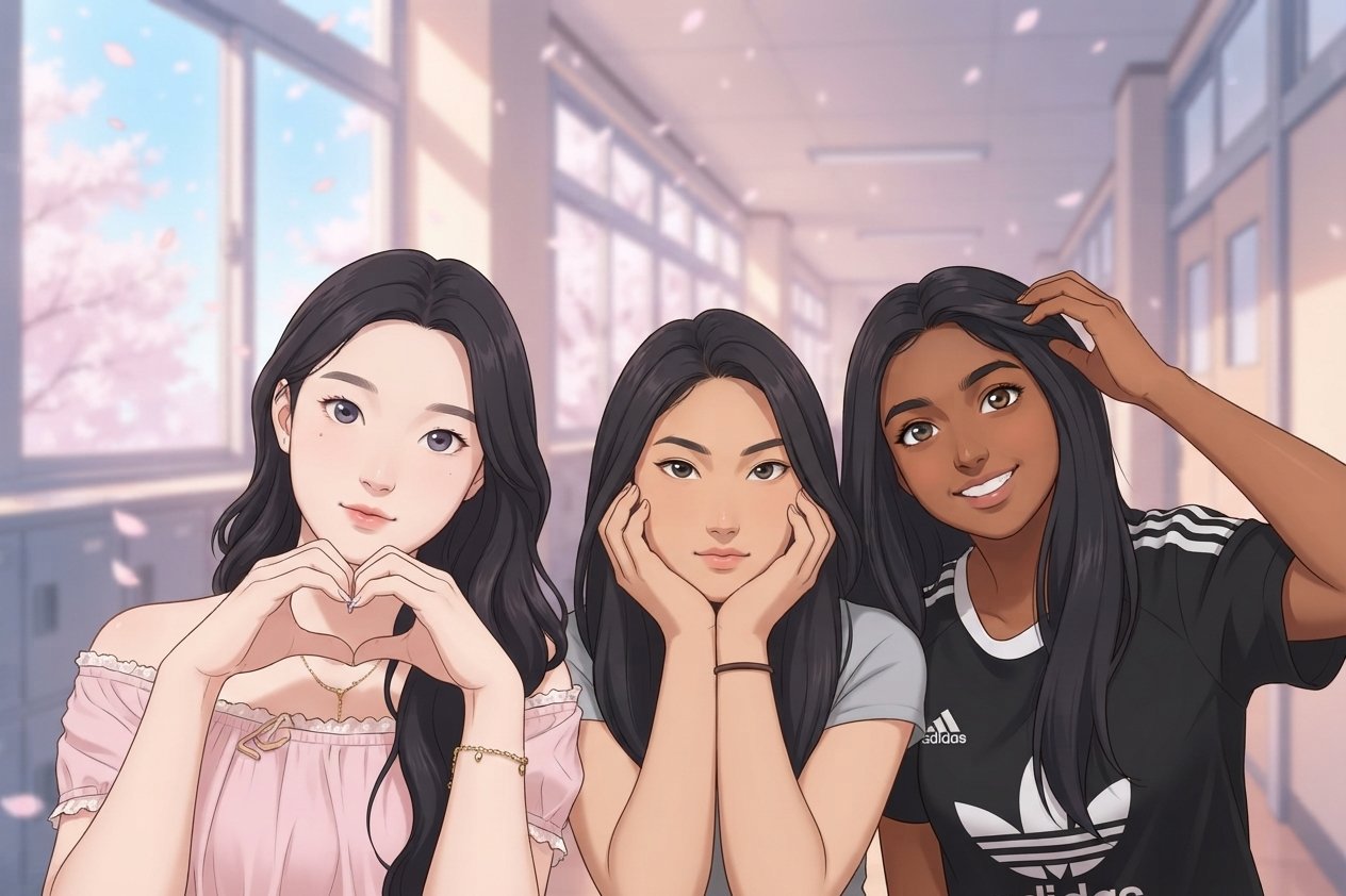 AI style: Anime